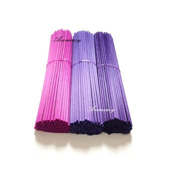 100 τμχ/παρτίδα Purple Reed Diffuser Fiber Sticks Μήκος 22cm Διάμετρος 3mm Χρώμα, Μήκος, Διάμετρος Μπορεί να προσαρμοστεί