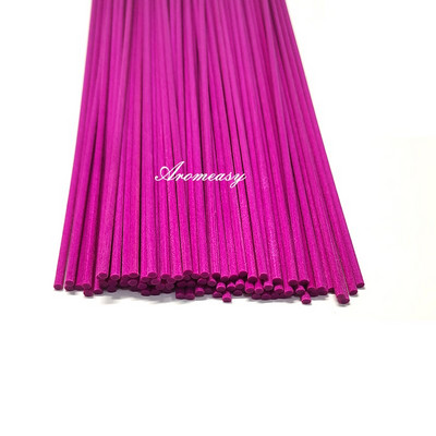 100 τμχ/παρτίδα Purple Reed Diffuser Fiber Sticks Μήκος 22cm Διάμετρος 3mm Χρώμα, Μήκος, Διάμετρος Μπορεί να προσαρμοστεί