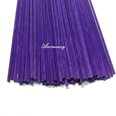 100 τμχ/παρτίδα Purple Reed Diffuser Fiber Sticks Μήκος 22cm Διάμετρος 3mm Χρώμα, Μήκος, Διάμετρος Μπορεί να προσαρμοστεί