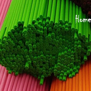 100tk 22cmx3mm värvilised kiudrotangist pulgad Lõhnaõli Õliroo hajutipulgad kodukaunistuseks Õhuvärskendaja täitepulgad