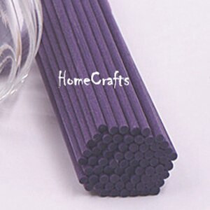 100tk 22cmx3mm värvilised kiudrotangist pulgad Lõhnaõli Õliroo hajutipulgad kodukaunistuseks Õhuvärskendaja täitepulgad