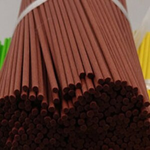 100tk 22cmx3mm värvilised kiudrotangist pulgad Lõhnaõli Õliroo hajutipulgad kodukaunistuseks Õhuvärskendaja täitepulgad