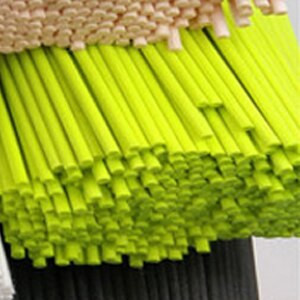 100tk 22cmx3mm värvilised kiudrotangist pulgad Lõhnaõli Õliroo hajutipulgad kodukaunistuseks Õhuvärskendaja täitepulgad