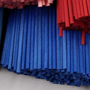 100tk 22cmx3mm värvilised kiudrotangist pulgad Lõhnaõli Õliroo hajutipulgad kodukaunistuseks Õhuvärskendaja täitepulgad