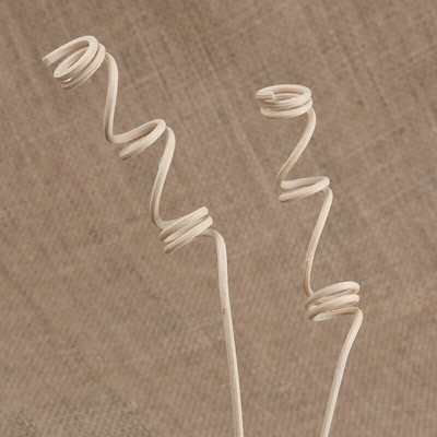 50 tk aroomiteraapia hajutipulgad Lainelised rotangist pilliroo lõhnahajuti asendustäitepulgad Õhuvärskendaja täitepulgad