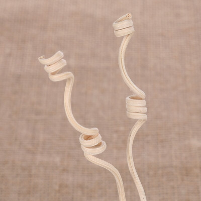 50 tk aroomiteraapia hajutipulgad Lainelised rotangist pilliroo lõhnahajuti asendustäitepulgad Õhuvärskendaja täitepulgad