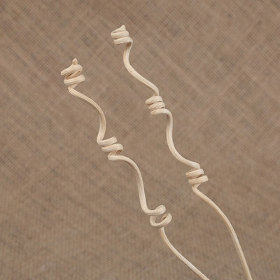 50 tk aroomiteraapia hajutipulgad Lainelised rotangist pilliroo lõhnahajuti asendustäitepulgad Õhuvärskendaja täitepulgad