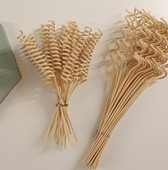 50vnt 3mm banguotas rotango nendrė miegamojo tualeto oro gaiviklis namų dekoravimui lakiųjų lazdelių difuzoriaus pakeitimo difuzoriaus lazdelės