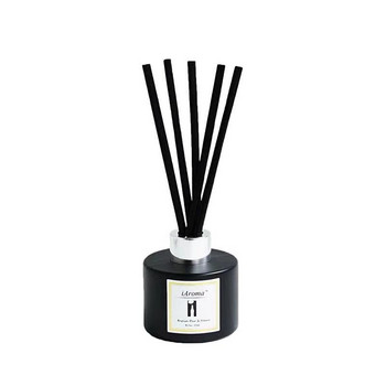 300 бр./лот 22 см x 3 мм пръчици от черен влакна от ратан, етерично масло, пръчици за дифузьор от тръстика за декорация на дома