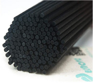500db 22cmx3mm fekete szálas rattan pálcikák csere utántöltő Reed diffúzor pálcikák lakásdekorációhoz
