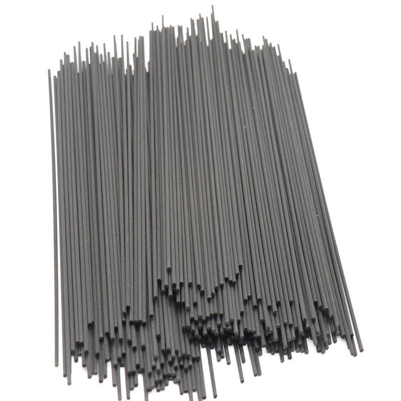 500db 22cmx3mm fekete szálas rattan pálcikák csere utántöltő Reed diffúzor pálcikák lakásdekorációhoz
