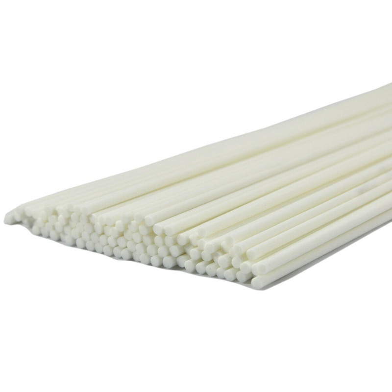 Ougual 100db/szett Home Fragrance Superior Wicking Fiber Reed diffúzor utántöltő rudak illatolajhoz szett 30cm*3mm