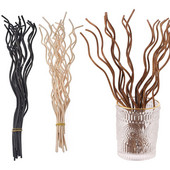 20db Rattan Reed illatdiffúzor csererudak aromadiffúzorhoz légfrissítő szoba parfüm diffúzor lakberendezés