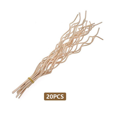20db Rattan Reed illatdiffúzor csererudak aromadiffúzorhoz légfrissítő szoba parfüm diffúzor lakberendezés