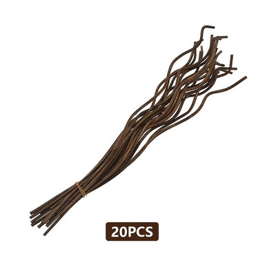 20db Rattan Reed illatdiffúzor csererudak aromadiffúzorhoz légfrissítő szoba parfüm diffúzor lakberendezés