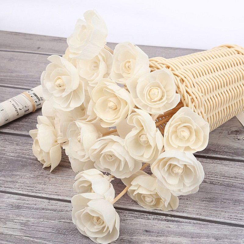 Diffúzorrudak Virágrúd Rattan Olaj Reed Illat Utántöltő Aromaterápia Aroma Levegő Illat Tartósított Tartozékok Rózsa