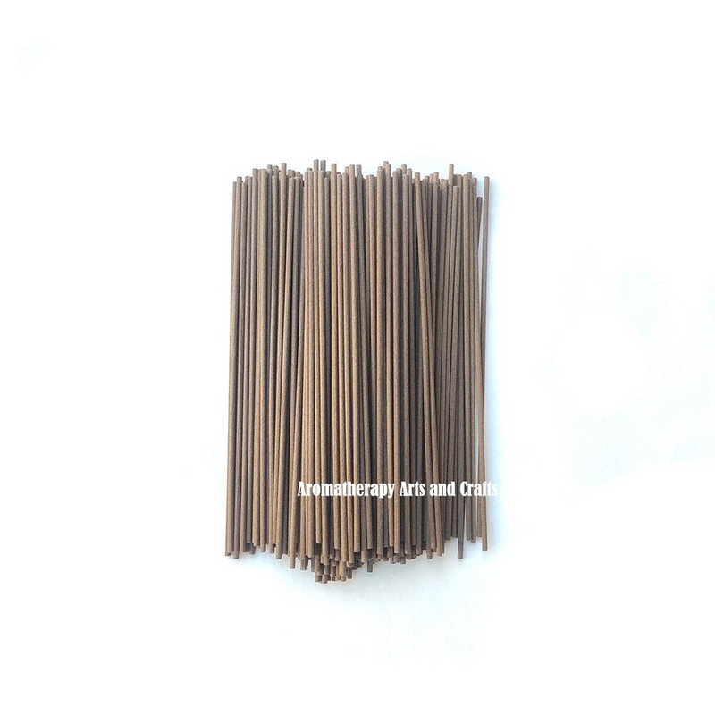 Felmentés!!! 210db 20cmx3mm-es barna szálas rattan rudak Reed diffúzorhoz