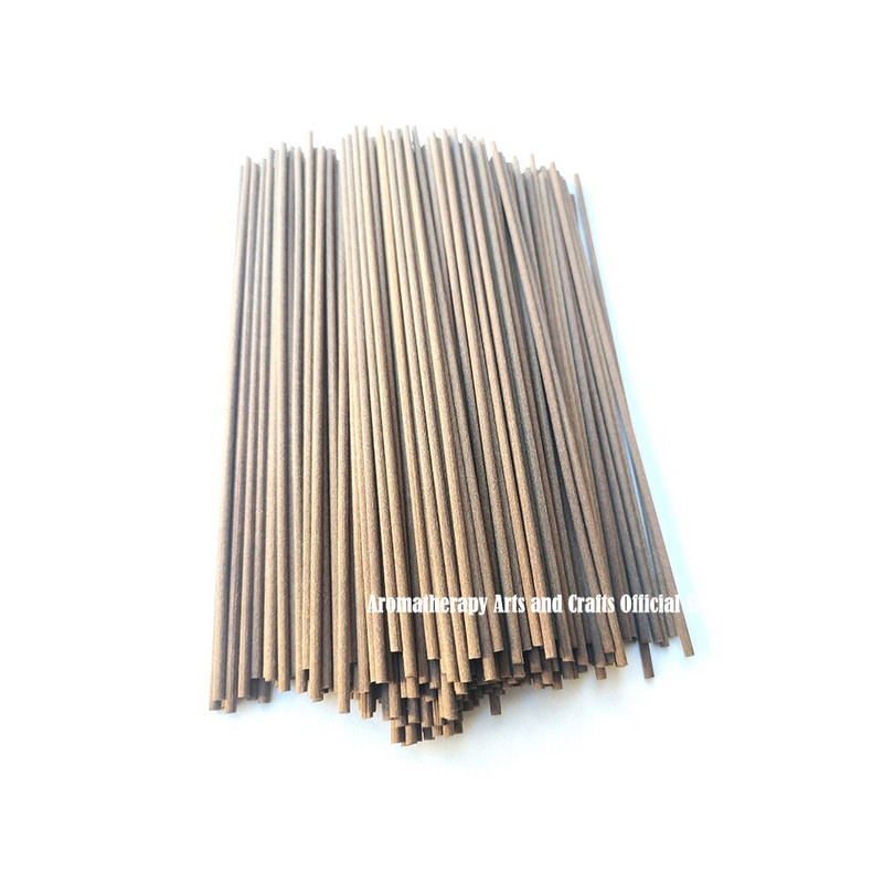 Felmentés!!! 210db 20cmx3mm-es barna szálas rattan rudak Reed diffúzorhoz