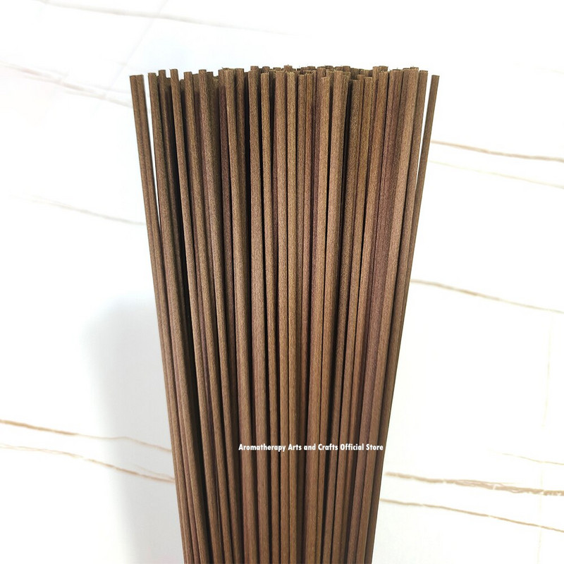 Felmentés!!! 175db 35cmx3mm barna szálas rattan reed diffúzor pálcikák csereszálas illóolaj utántöltő pálcikák