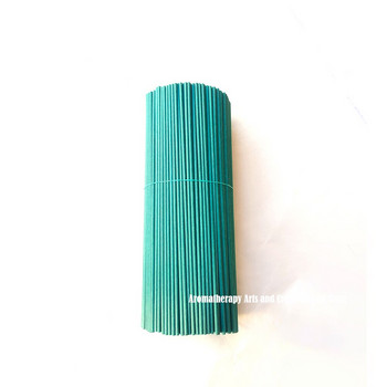 300 τμχ 22cmx3mm Σκούρα Πράσινη Fiber Rattan Reed Diffuser Sticks Home Αρώματα Αντικατάστασης Fiber Essential Oil Refill Sticks