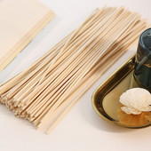 100db 25cmx3mm Reed diffúzor cserepálcika barkács kézzel készített otthoni dekoráció extra vastag rattan nádolaj diffúzor utántöltő pálcikák