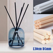 100 τμχ 30cmx5mm Fiber Rattan Sticks Essential oil Reed Diffuser Sticks Aromatic Sticks for Home Fragrance Freshner Air