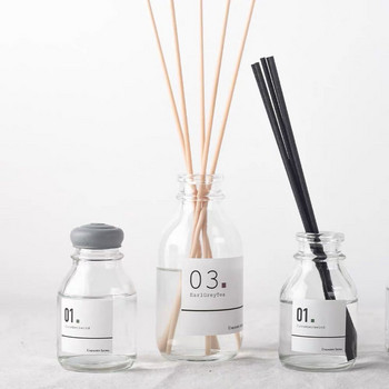 100 τμχ 30cmx5mm Fiber Rattan Sticks Essential oil Reed Diffuser Sticks Aromatic Sticks for Home Fragrance Freshner Air
