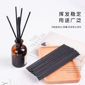 100 τμχ 30cmx5mm Fiber Rattan Sticks Essential oil Reed Diffuser Sticks Aromatic Sticks for Home Fragrance Freshner Air