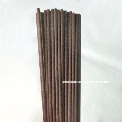50db 25cmx4mm barna szálas pálcikák Reed diffúzor aromaterápiás illékony rúd otthoni illat illóolaj otthoni dekorációhoz