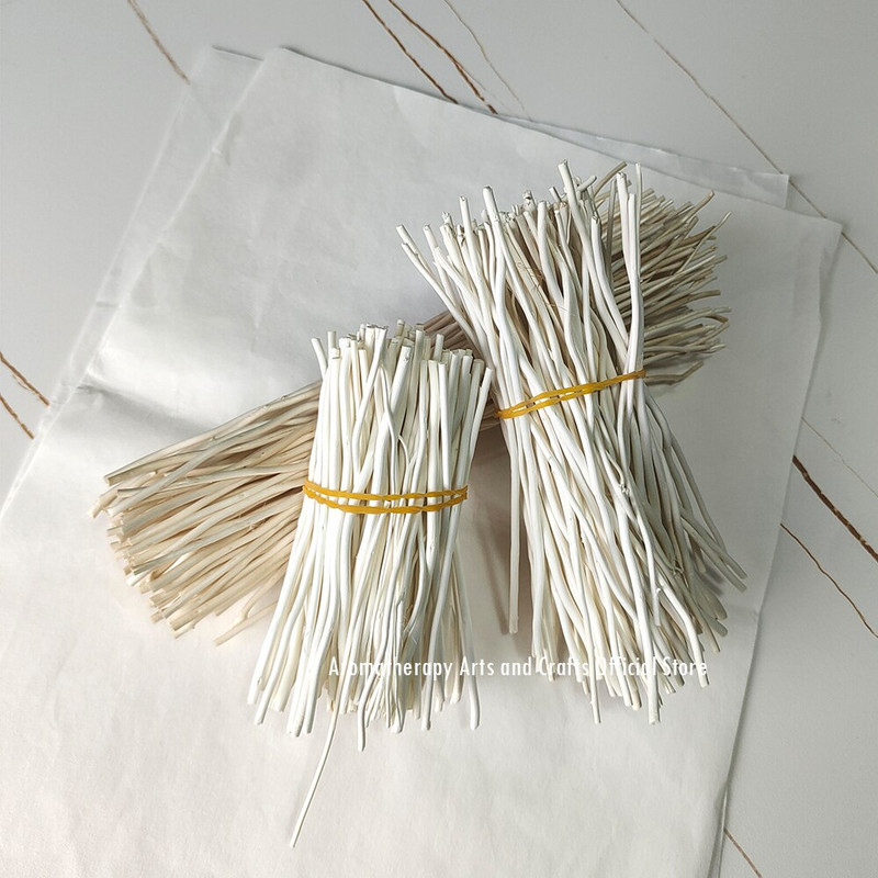 50db 15/20/30cm szárított virág natúr fűzfaág náddiffúzorhoz Aroma Rattan Sticks otthoni illatpótló pálcikák