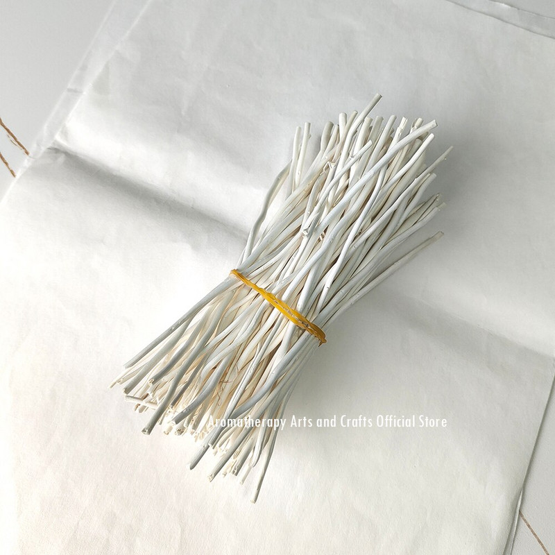 50db 15/20/30cm szárított virág natúr fűzfaág náddiffúzorhoz Aroma Rattan Sticks otthoni illatpótló pálcikák