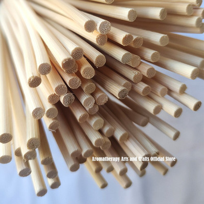 50 τμχ 4/5mm Πάχος Rattan Sticks Fragrance Reed Oil Diffuser Aroma Stick για μπάνια σπιτιού Διακόσμηση σαλονιού DIY Χειροποίητο