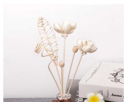 Aromaterápiás autós Aroma Reed diffúzorrudak szett Illatdiffúzor Rattan Sticks Illatolaj Diffúzor Otthoni Hálószoba Dekoráció
