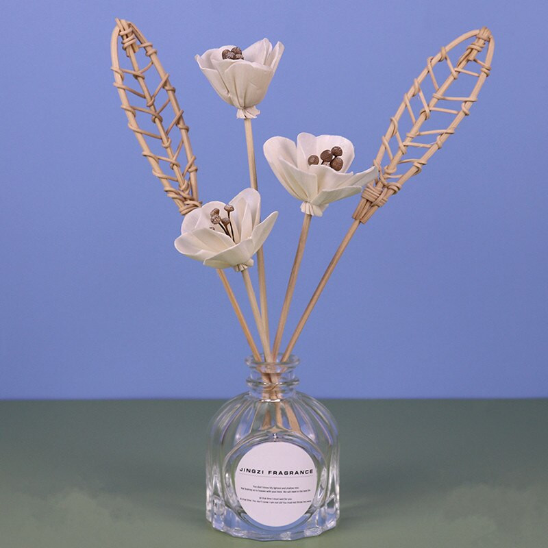 Aromaterápiás autós Aroma Reed diffúzorrudak szett Illatdiffúzor Rattan Sticks Illatolaj Diffúzor Otthoni Hálószoba Dekoráció