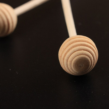 50PCS дървени ратанови топки тръстикова пръчка за аромат ратанови пръчици Направи си сам декорация на дома Ароматерапевтични аксесоари за тръстиков дифузер