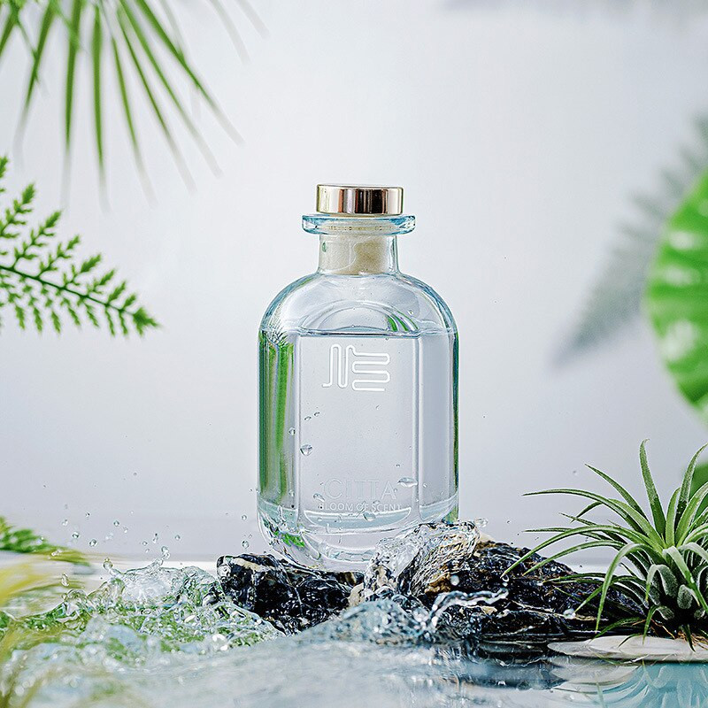 1 buc Bloom of Scentc 180 ml Difuzor de stuf Seturi de difuzor de ulei de aromă Sticle de sticlă Uleiuri esențiale Bastoane de difuzor Purificator de aer