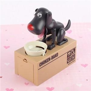Elektrinis valgykite pinigus Šuo Piggy Bank Įdomi Užspringęs Bako Pinigų Dėžutė Graži Piggy Dėžė Namų dekoras Šunų Robotų Pinigų Monetų Bankas