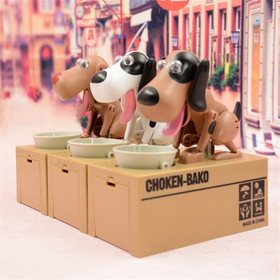 Electric Eat Money Dog Piggy Bank Interesting Choken Bako Money Box Прекрасна Piggy Box Home Decor Canine Robotic Cash Coin Bank