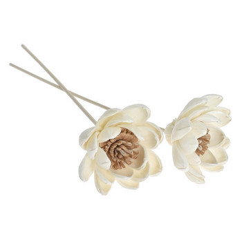 3 ΤΕΜ/Παρτίδα Flower Shape Fireless Aromatherapy Rattan Stick for Reed Diffusers Accessories DIY Home Σαλόνι Διακόσμηση μπάνιου