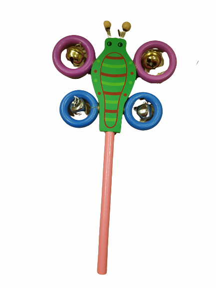 Играчка Ahelos, Пеперуда, Дървена,  26 см