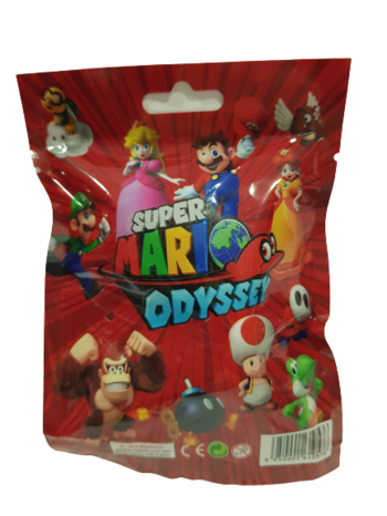 Фигурка Super Mario, Изненада, Комплект с 3 карти