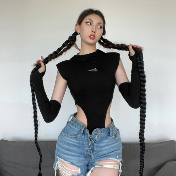 Női modern body polo gallérral új modell