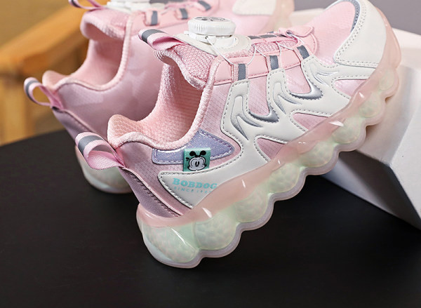 Hálós gyerek tornacipő - fűzős