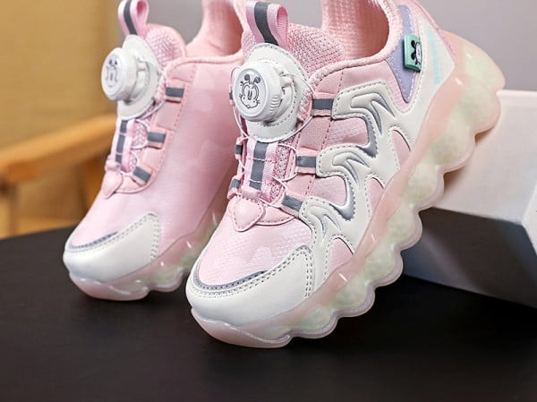 Hálós gyerek tornacipő - fűzős