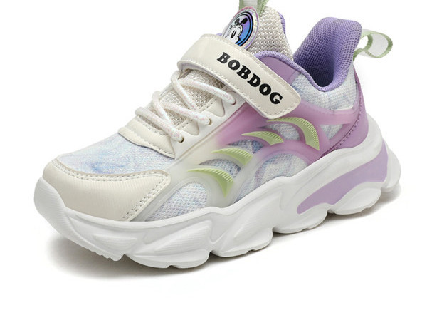 Vaikiški laisvalaikio sportbačiai grubiu padu mergaitėms