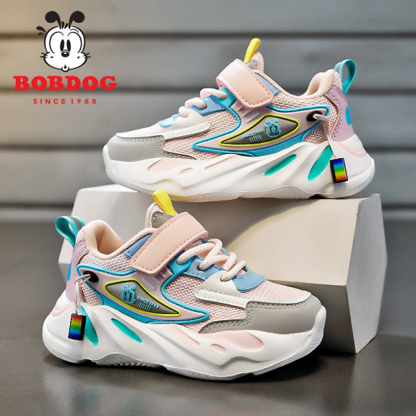 Vaikiški laisvalaikio sportbačiai grubiu padu mergaitėms