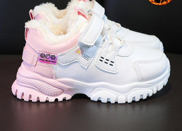 Visoke tenisice za djevojčice s toplom postavom