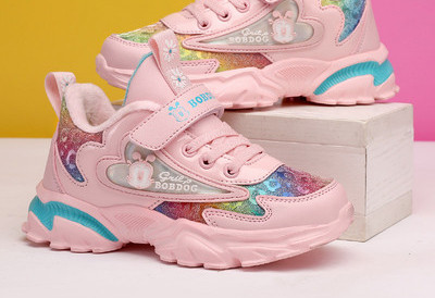 Öko bőrből készült gyerekcipő lányoknak