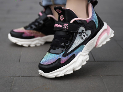 Öko bőrből készült gyerekcipő lányoknak