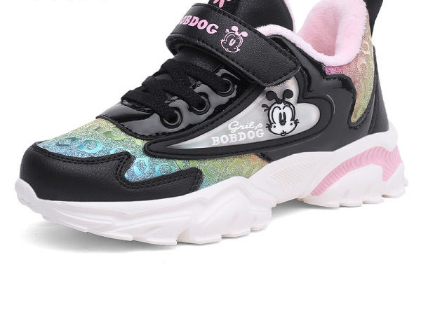 Öko bőrből készült gyerekcipő lányoknak